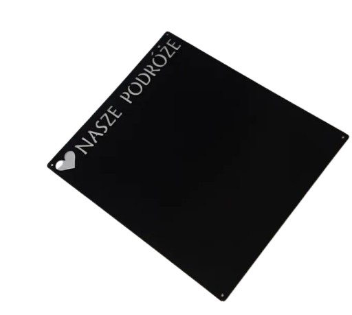 Tablica na magnesy NASZE PODRÓŻE 43 X 53 CM