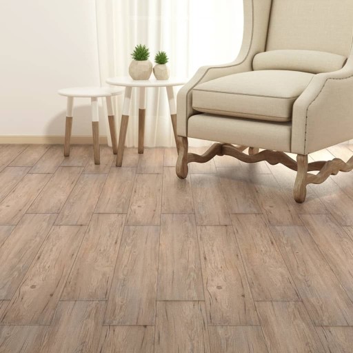 SAMOPRZYLEPNE PANELE PODŁOGOWE PVC 5,21M² 2MM BRĄZOWY DĄB