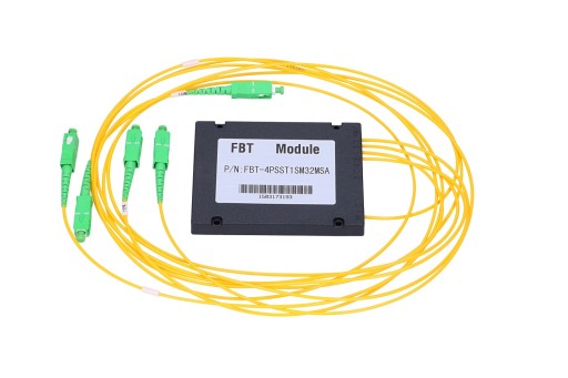 Splitter 1:4 FBT SC/APC 70:10:10:10 2,0mm 1m