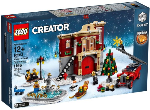 LEGO CREATOR EXPERT Remiza strażacka w zimowej wiosce 10263