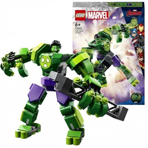 LEGO MARVEL - MECHANICZNA ZBROJA HULKA NR 76241