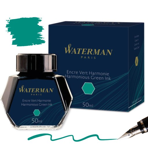 Atrament do piór WATERMAN - zielony