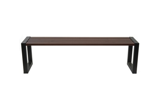 ŁAWKA OGRODOWA STAL DREWNO 180CM DO PARKU