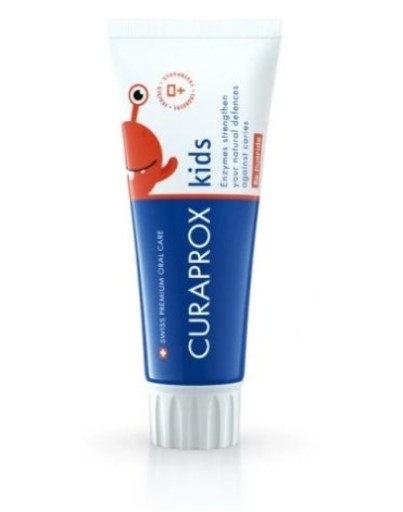 Pasta CURAPROX KIDS 0+ truskawkowa bez fluoru 60ml
