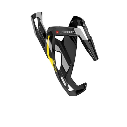 Koszyk bidony ELITE Custom Race+ Czarny/żółty