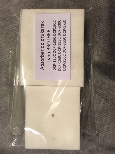 INK ABSORBER TUSZU PAMPERS DRUK DCP-1xxC DCP-5xxC