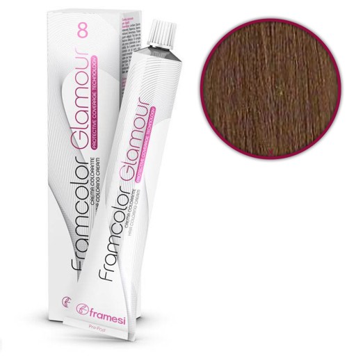 FRAMESI FARBA DO WŁOSÓW FRAMCOLOR 100ml - 8