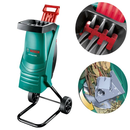 ROZDRABNIACZ RĘBAK DO GAŁĘZI 2kW 35mm BOSCH