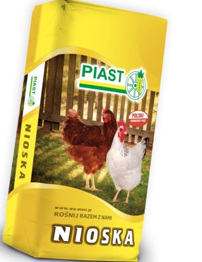 Koncentrat dla kur niosek, NIOSKA 25KG PIAST