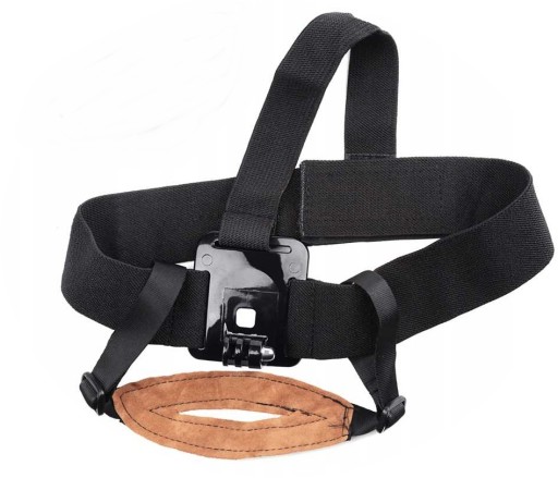 OPASKA UCHWYT NA GŁOWĘ KASK DO KAMEREK SPORTOWYCH GoPro DJI SJCAM EKEN