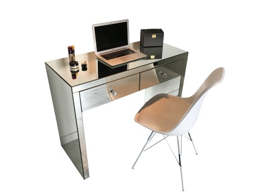 Lustrzana toaletka Glamour GLAME SILVER - 80cm