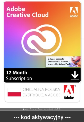 Adobe Creative Cloud for Individuals EDU