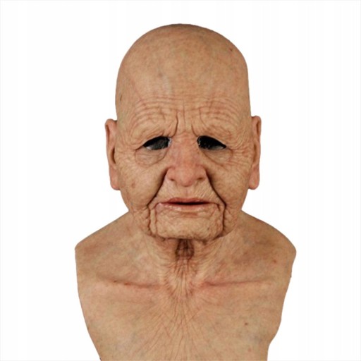 STRASZNE MASKI LATEKSOWE NA HALLOWEEN, STRASZNE
