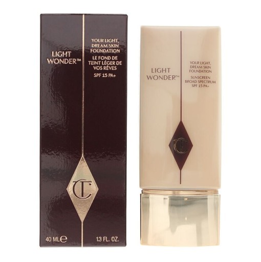 Podkład Charlotte Tilbury Light Wonder SPF15 PA+ 40ml - 1 średni