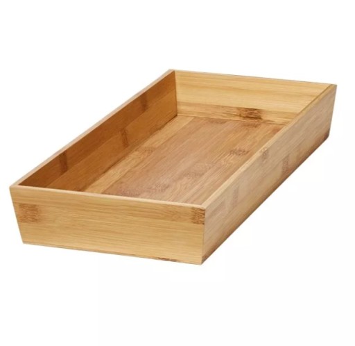 WKŁAD SZUFLADOWY GoodHome NITAKI BAMBUS 20 x 42 cm