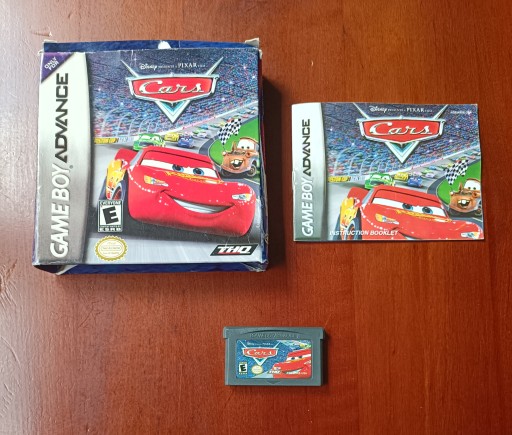 DISNEY PIXAR CARS GRA GAME BOY ADVANCE NINTENDO ANGIELSKA GBA