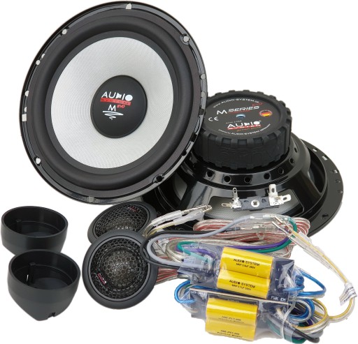 ZESTAW Głośników SAMOCHODOWYCH Audio System M165EVO2 165mm 16,5cm 2x90W