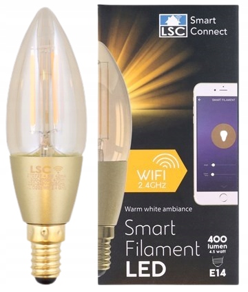 ŻARÓWKA SMART CONNECT E14 470 LUMEN