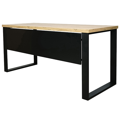 BIURKO ,,ORION'' LOFT 160CM Z BLENDĄ DĄB CRAFT ZŁOTY PRODUKT POLSKI!