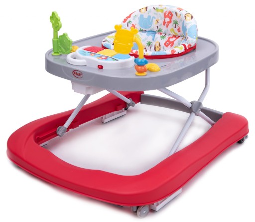 Chodzik Walk'n Push red 4BABY