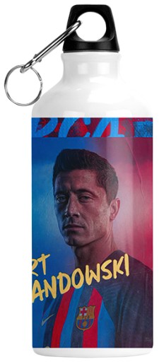 BIDON BUTELKA ROBERT LEWANDOWSKI NA WODE Z NAPISEM