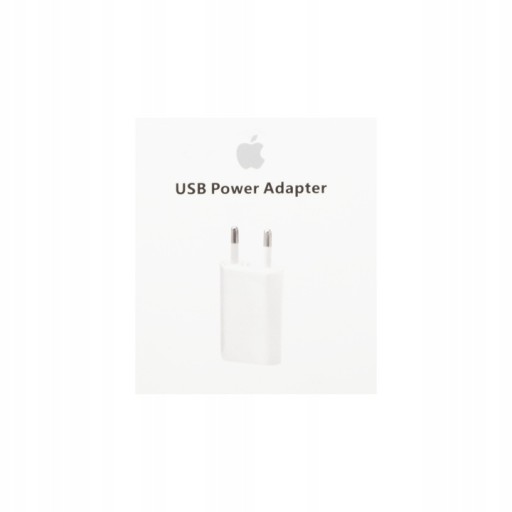 ORYGINALNA ŁADOWARKA APPLE IPHONE 5W USB