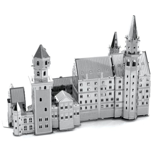 Metal Earth Zamek Neuschwanstein Model Metalowy 3D