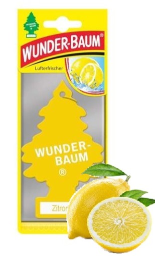 WUNDER BAUM ZAPACH CHOINKA ZAPACHOWA CYTRYNA