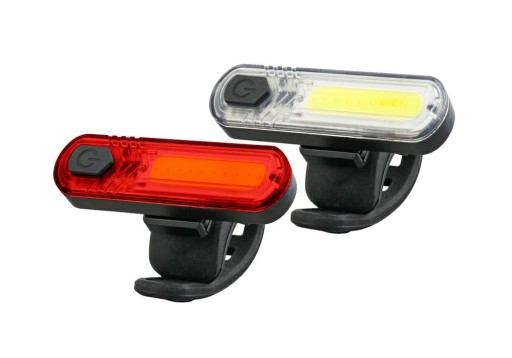 Zestaw lamp rowerowych MacTronic ABS0031 60lm/18lm