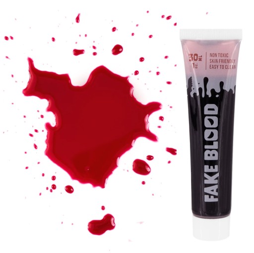 SZTUCZNA KREW realistyczna makeup makijaż na HALLOWEEN tubka 30 ml