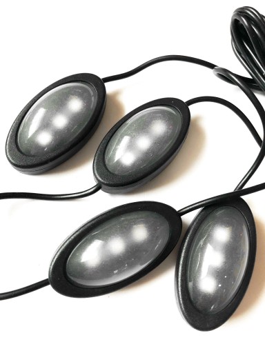 Oświetlenie LED do samochodu listwy RGB pilot