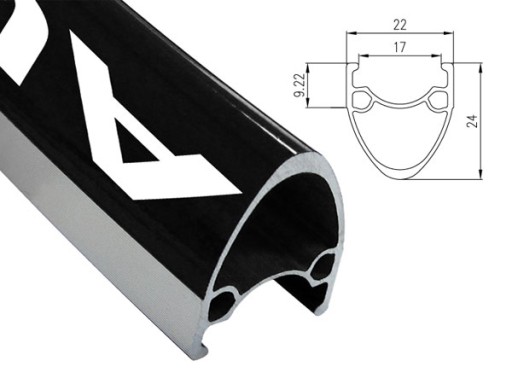 Obręcz koło rowerowe ALEXRIMS AT490 700 32otw CNC