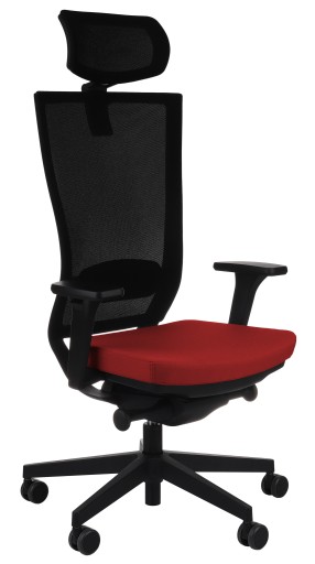 Ergonomiczny Fotel Biurowy Marti Siatka Czerwony