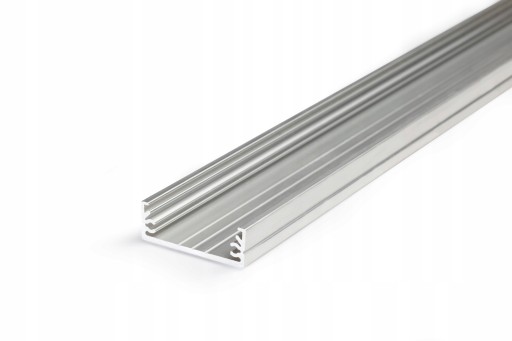 Profil aluminiowy WIDE24 2m surowy + przesłona
