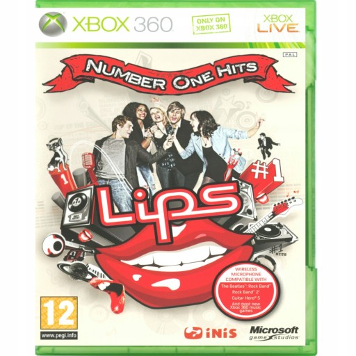 XBOX 360 LIPS NUMBER ONE HITS PL