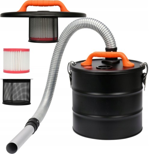 VOREL ODKURZACZ DO POPIOŁU KOMINKA GRILLA SEPARATOR 18L FILTR PET V72920