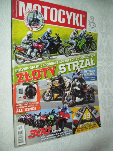 MOTOCYKL - ZŁOTY STRZAŁ - 9/2012