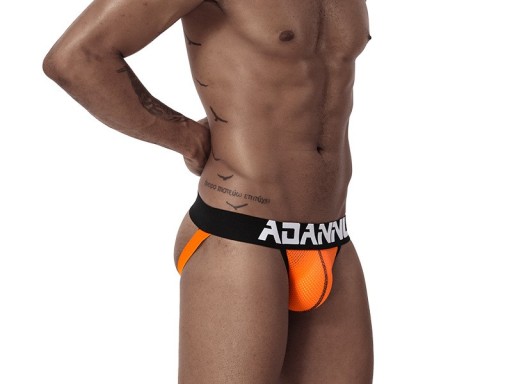 SIATECZKOWE MĘSKIE MAJTKI JOCKSTRAP ADANNU CLASSIC GYM ROZMIAR XXL