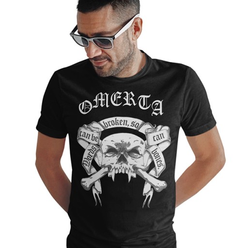 KOSZULKA HORROR/ROCK OMERTA