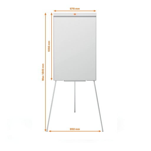 Flipchart magnetyczny suchościeralny 100x70 Nobo