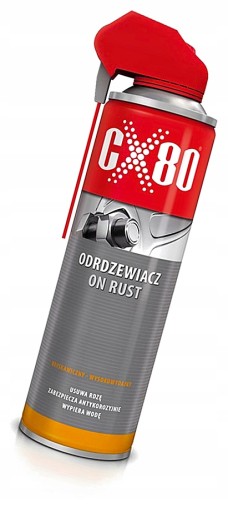W7C79 CX80 ON RUST ODRDZEWIACZ SPRAY BŁYSKAWICZNY