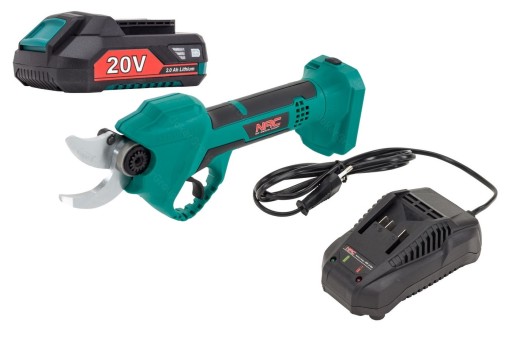 SEKATOR do gałęzi AKUMULATOROWY NAC 20V cięcie do 30 mm +AKU 2Ah +Ładowarka