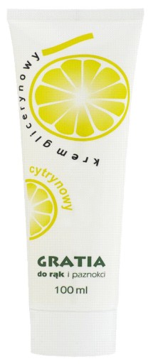 GRATIA Krem do Rąk i Paznokci Cytrynowy 100ml