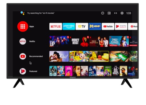 SMART TV LED 40 VIVAX 40LE20K DVBT2 PVR Android 11