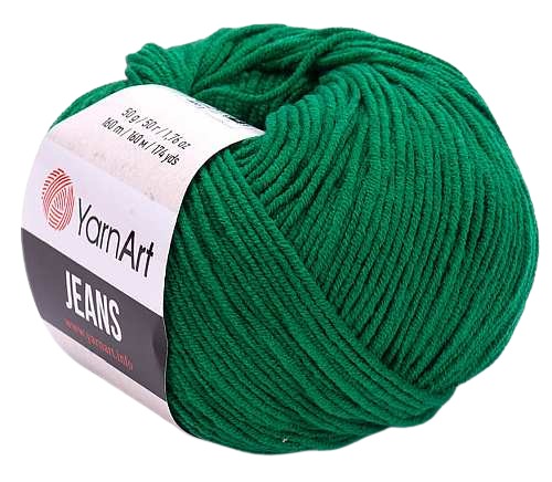 YarnArt Jeans 52 zielony