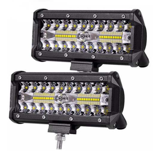 Zestaw 2 x Halogen lampa robocza LED - 240W 12-80V