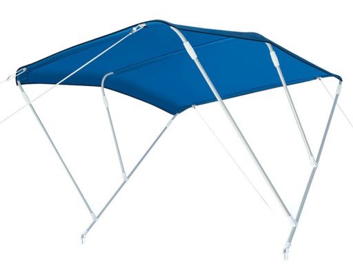 BALDACHIM DASZEK DO ŁODZI 225x110cm BLUE - 04895