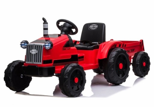 SUPER TRAKTOR NA AKUMULATOR Z PRZYCZEPĄ PILOT
