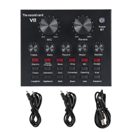 audio with voice conversion to