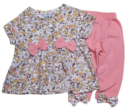 Komplet na Lato TUNIKA + LEGGINSY 2-pak * 92